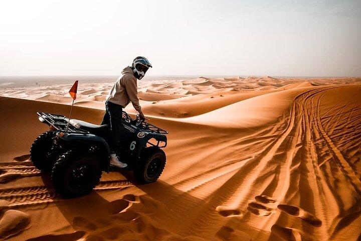 VIP Desert Safari With 30 Min Quad Bike,Camel Ride, Dinner,Shows