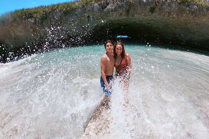 Excursie naar de Marietas-eilanden en Hidden Beach