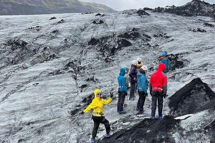 Excursión guiada al glaciar Solheimajokull