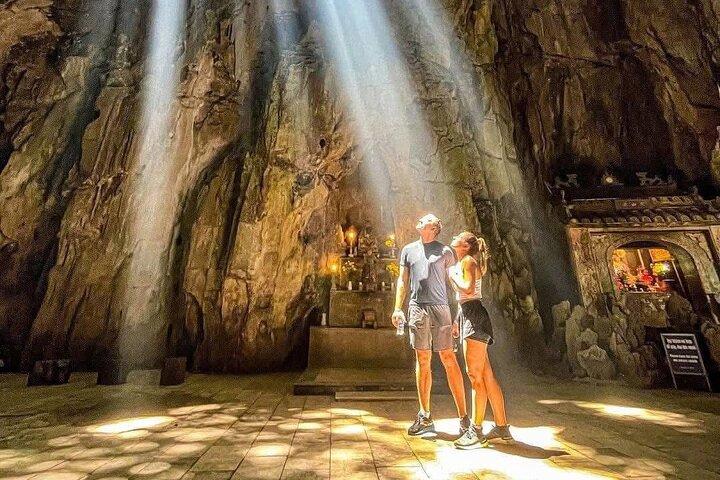 Excursión nocturna a las montañas de mármol de lujo, Monkey Mountain y Hoi An