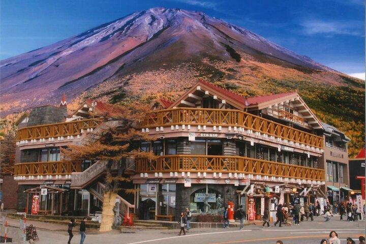 Från Yokohama hamn: Fuji 5th Station & Kawaguchiko privat tur