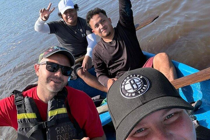 3-hour canoe tour through Tortuguero National Park