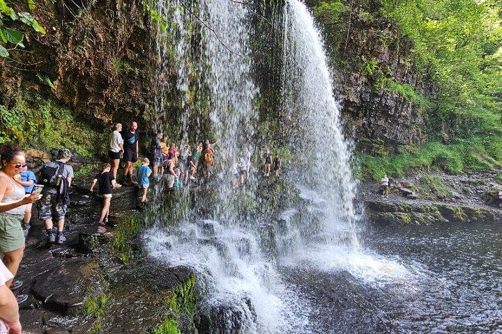 Privata guidade Breacon Beacons 4 vattenfall på en dagsvandring Cardiff