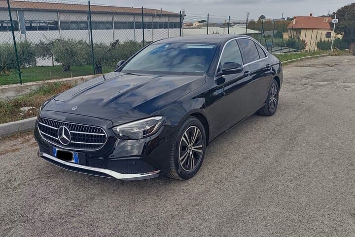 Rome Airport transfer ONE WAY private chauffeur