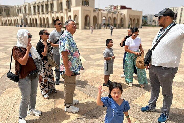 Casablanca City Tour med Hassan II moské billet