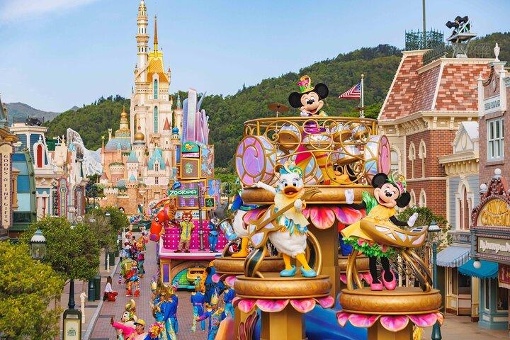 Hong Kong Disneyland 1 Day Ticket with Hotel Pickup and Drop Off