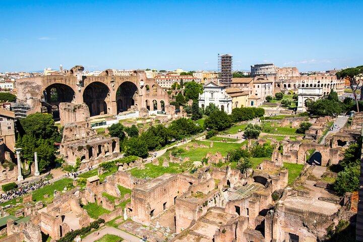 Colosseum og det romerske forum