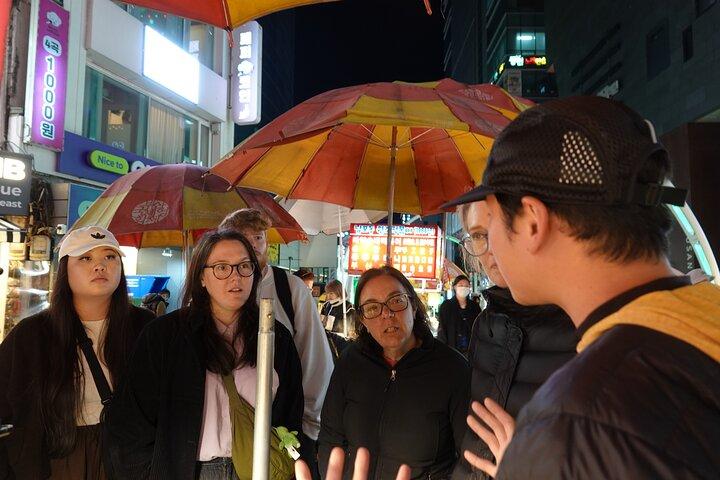 Busan Food Market Tour Frutti di mare e cibi di strada