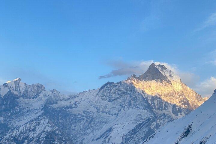 Annapurna Base Camp Trek mit Rückflug mit Hubschrauber