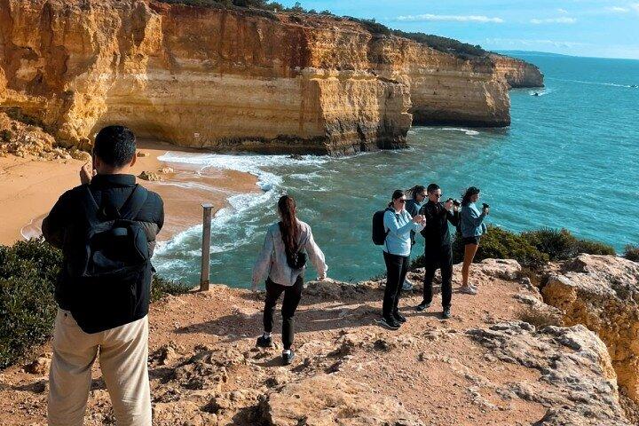 From Faro : Benagil, Algar Seco, 7 Hanging Valleys & Navy