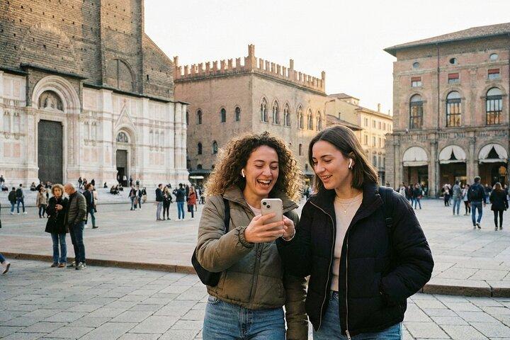 7 dias Auto-Guided AI Audio Tours para Bolonha e toda a Itália