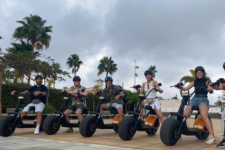 Lej e-Scooter 2 sæder fra 1 til 4 Timer : Udforsk Maspalomas