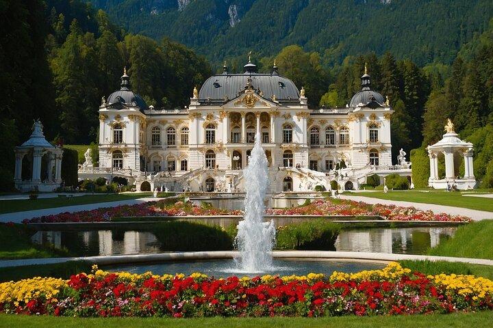 Viagem privada de um dia saindo de Munique: Neuschwanstein, Linderhof e Ettal