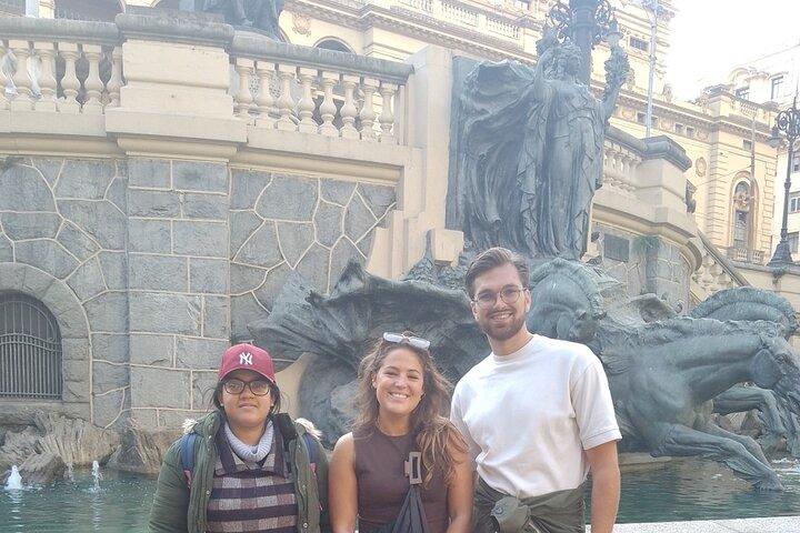 São Paulo Private Walking Tour com um local