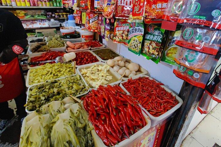 Chengdu Guided Street Food og lokale markeder