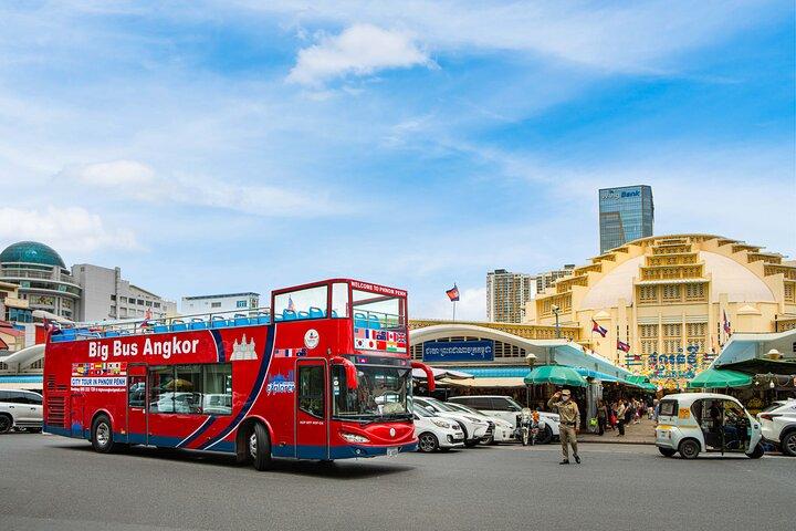 Phnom Penh: Hop On Hop Off Big Bus Angkor Optional Mekong Cruise
