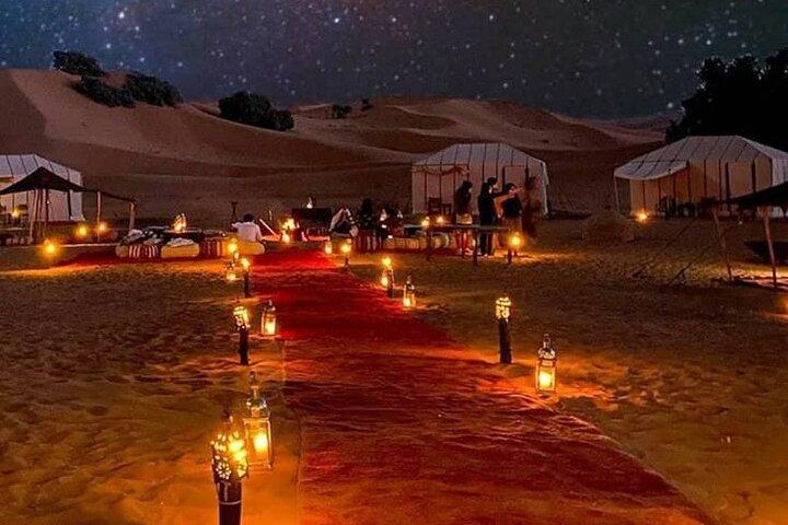 3-dages Sahara-ørkentur fra Marrakech til Merzouga: Kamelvandring
