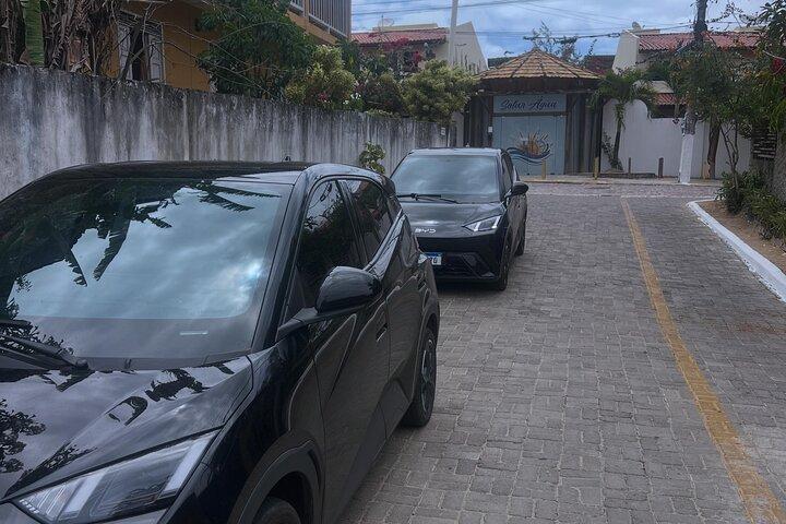 Transferts aéroport PIPA en voitures électriques haut de gamme