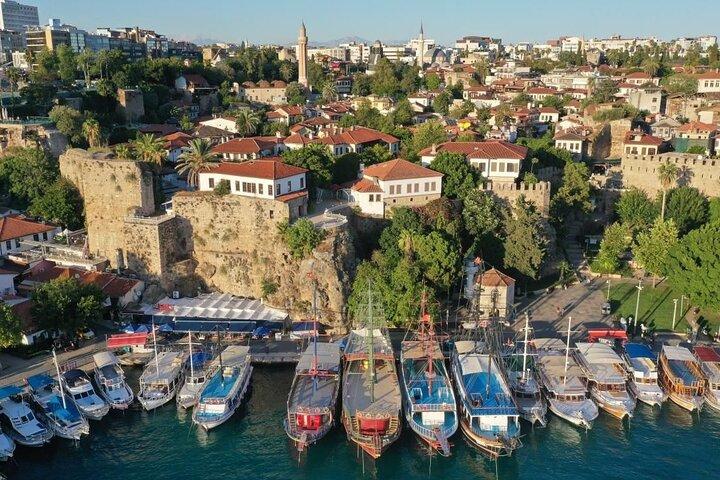 Antalya: Old City Tour Cataratas e passeio de barco e Olympos Cable Car