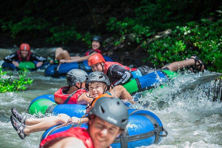 La Leona Waterfall & River Tubing Adventure Combo