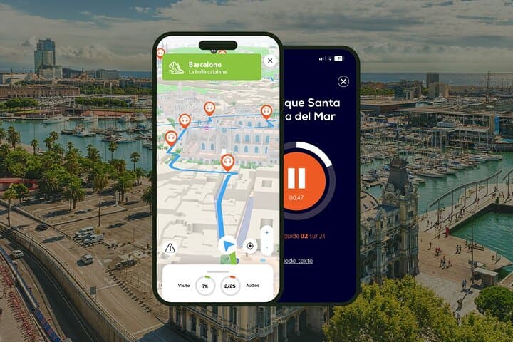 Barcelona Audioguided walking tour 2h30 and 26 reviews