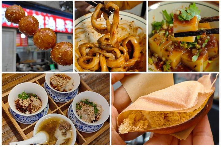 Chengdu Guided Street Food og lokale markeder