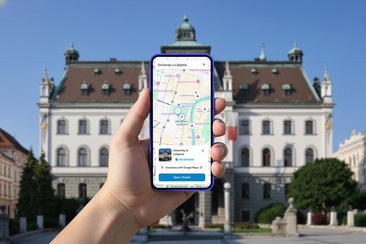 Selvguidet vandretur i Ljubljana med lydguide