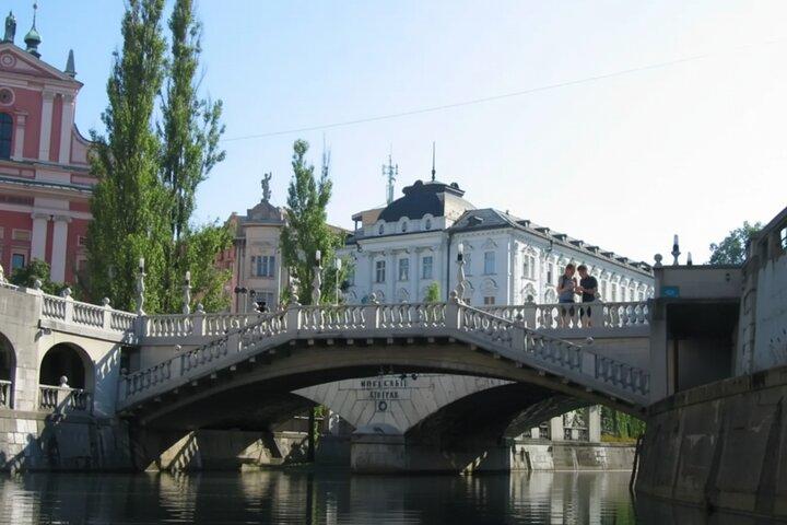 Selvguidet vandretur i Ljubljana med lydguide