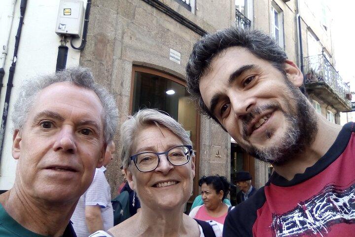 Santiago DE Compostela Excursão privativa a pé com um local