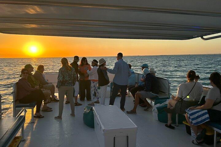 Kryssning på Island Sunset 2 timmars katamarantur i Marathon Florida