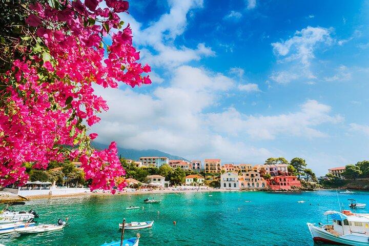 Kefalonia Grand Circle Cruise - ikoniska byar, turkosa vatten