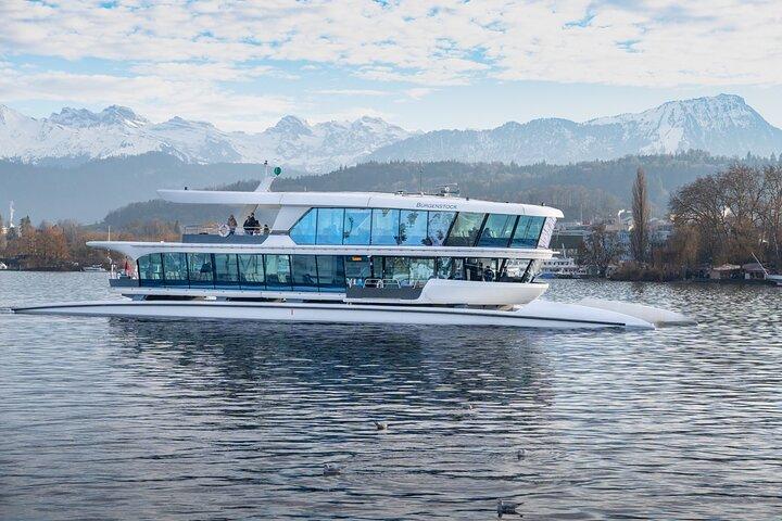 Lucerna : crociera sul lago e tour della città vecchia con Guida e fotografo