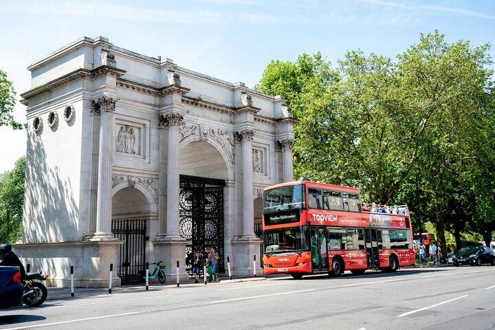3-timers London Landmarks Hop On Hop Off bustur