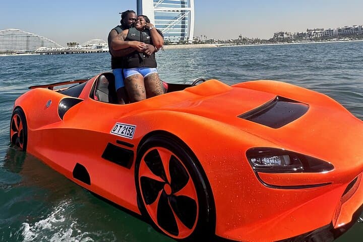 Dubai Jetcar Ride 30 Min + Burj Al Arab View + Free Snacks