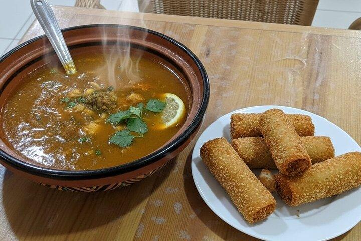 Moroccan delicacy experience in a family home