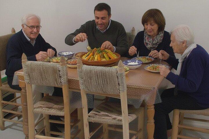 Moroccan delicacy experience in a family home