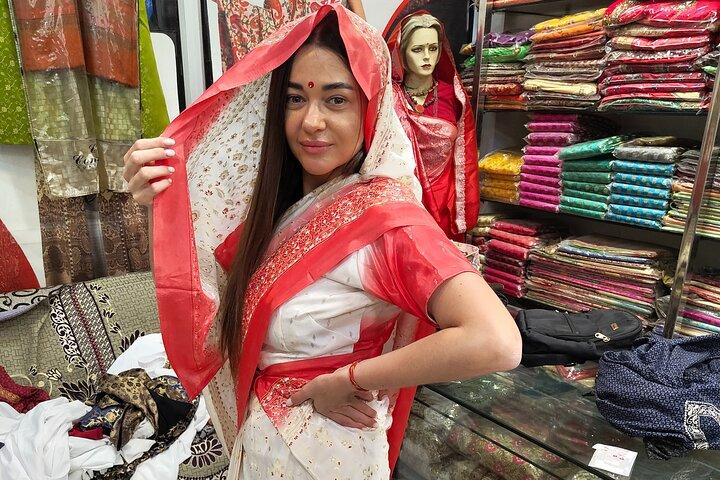 Tour del Taj Mahal con Saree e Hennè