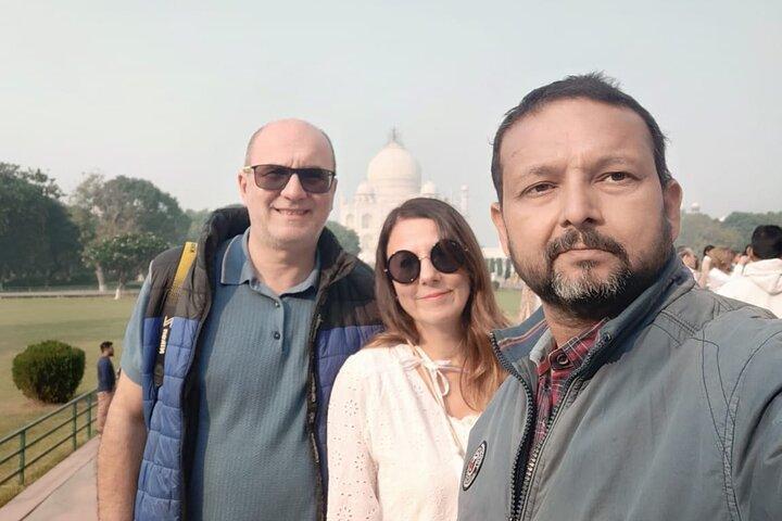 Taj Mahal Private Tour von Agra