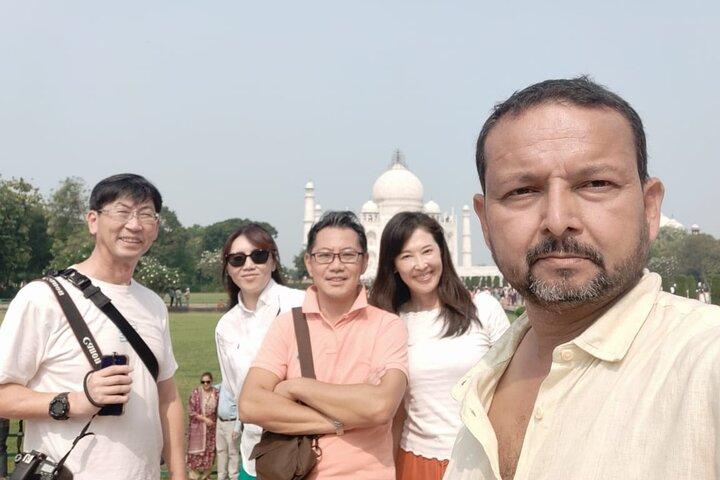 Taj Mahal Private Tour von Agra
