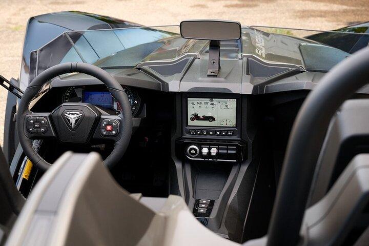 Tour de dia inteiro em San Diego no GPS guiado Polaris GoCar