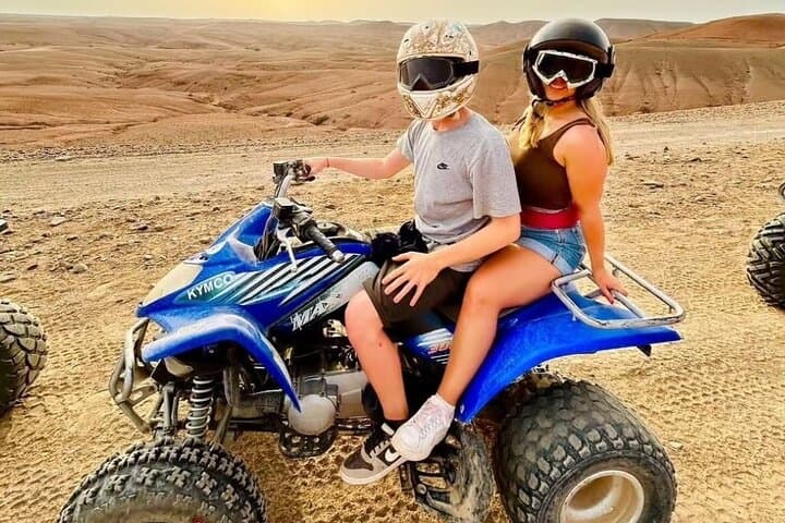 Quad and Camel Ride with Dinner Show in Agafay Desert