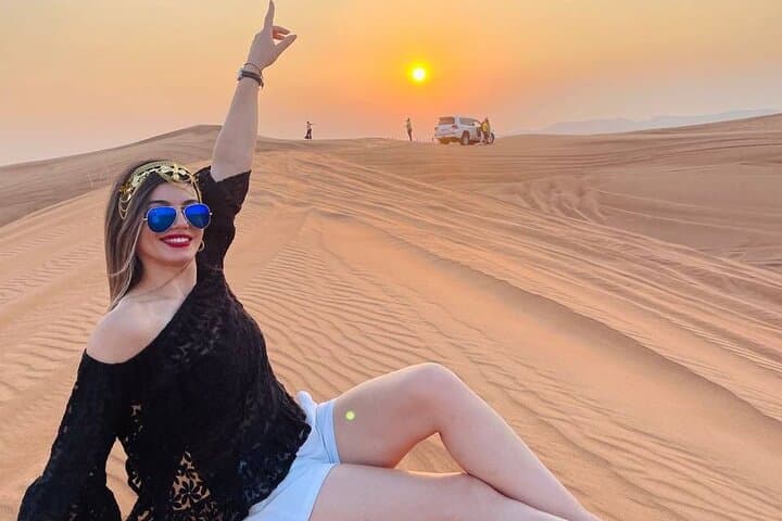 Explore Dubai Evening Safari with Quad bike, Camel & BBQ Dinner
