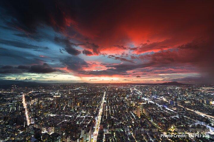 夜の台北:台北101、丁泰峰、饒河夜市
