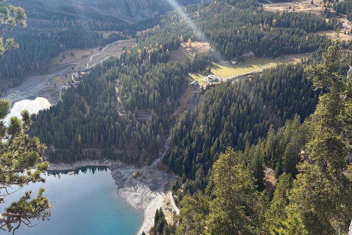 Kandersteg : Oeschinensee Panoramawanderung mit einem Schweizer Athleten