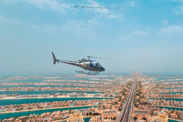 Dubai Air Helicopter Tour af ikoniske vartegn