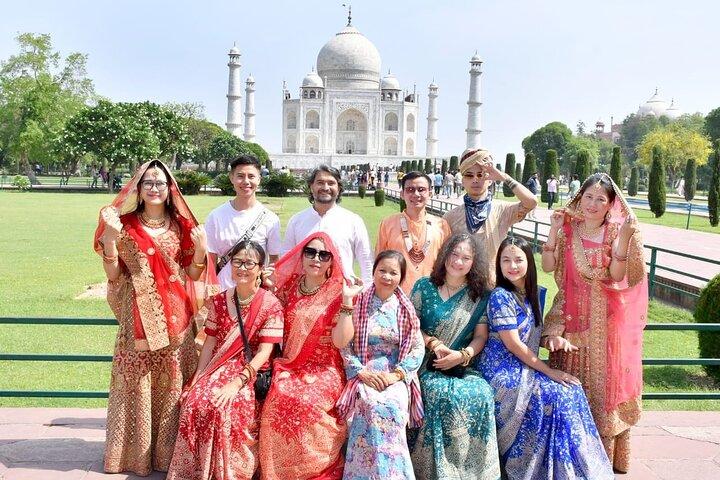 Taj Mahal Private Tour von Agra