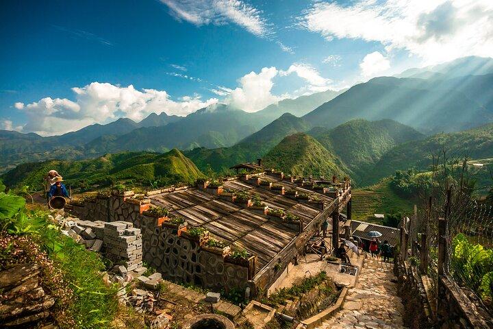 Excursão de 1 dia em Sapa com Cat Cat Village e Dragon Glassbridge