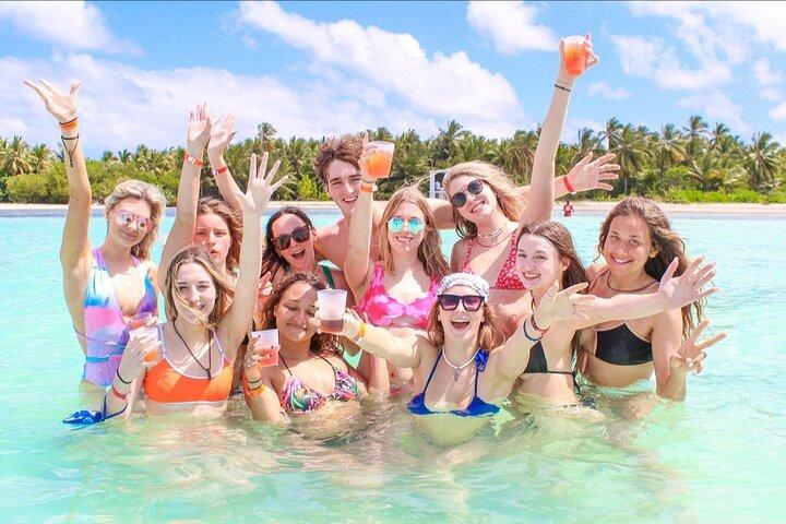 Punta Cana Party Båd snorkling, åben bar, underholdning