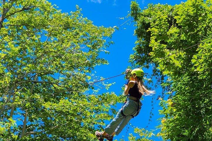 Fun Tree Top Zipline Aventura e desafio em Kanchanaburi