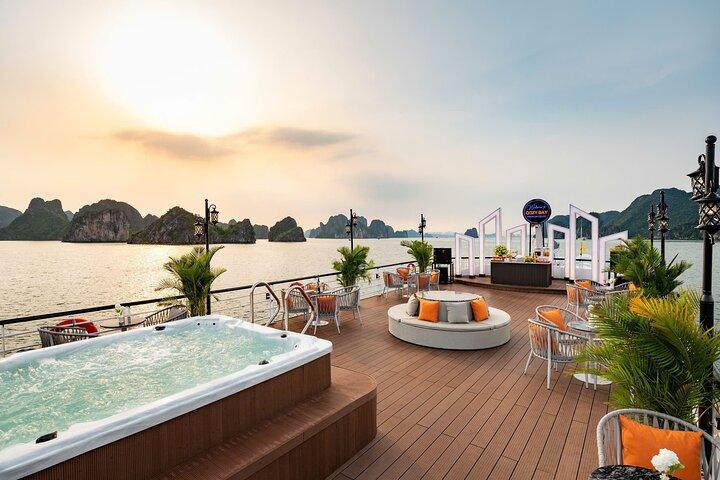 5 - Star Cozy Bay Halong Day Cruise, Bufé, Cueva, Kayak, Natación